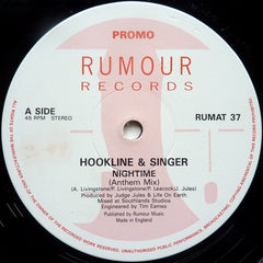 Hookline & Singer : Nightime (12", Promo)
