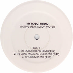 My Robot Friend feat Alison Moyet : Waiting (12", Whi)