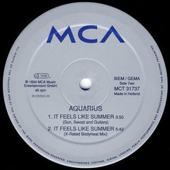 Aquarius (16) : It Feels Like Summer (12")
