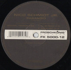 Nico Schmidt Jr. : Paranoid (12")