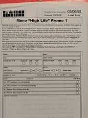 Mono : High Life (12")