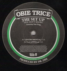 Obie Trice : The Set Up (You Don't Know) (12", Promo)