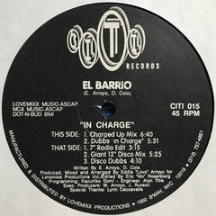 El Barrio : In Charge (12")