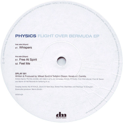 Physics : Flight Over Bermuda EP (12", EP)