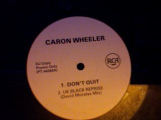 Caron Wheeler : Don't Quit / Livin' In The Light (12", Promo)