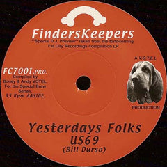 Eddie Warner / US69 : Finders Keepers (7")