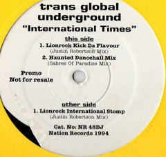 Transglobal Underground : International Times (12", Promo)