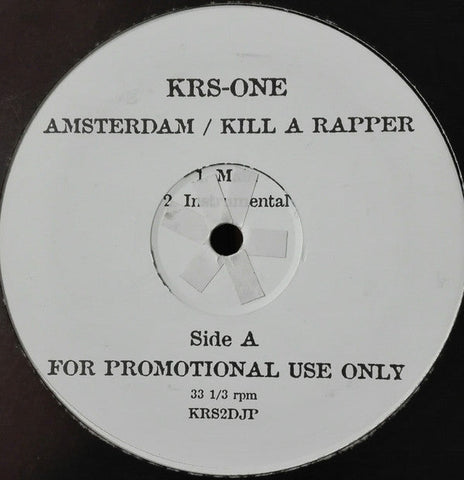 KRS-One / Marley Marl / Fat Joe : Amsterdam / Kill A Rapper / My Conscience (12", Unofficial)