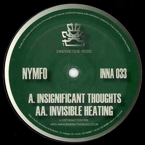 Nymfo (2) : Insignificant Thoughts /  Invisible Heating (12")