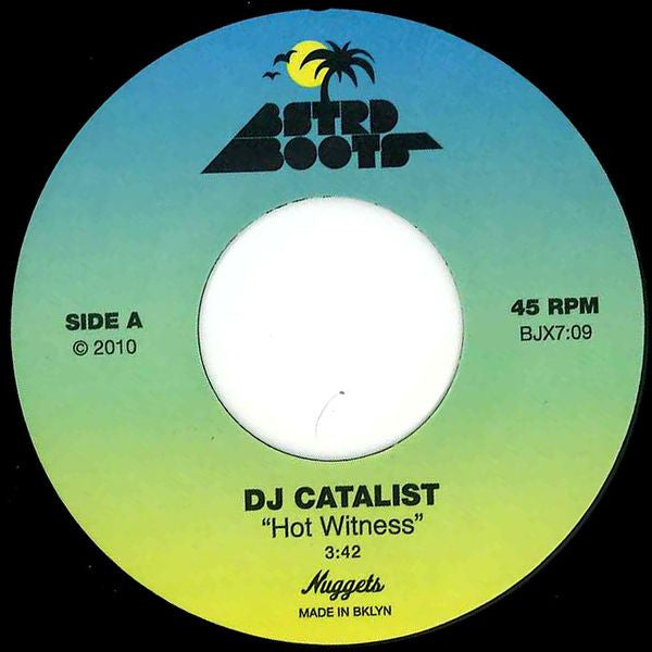 DJ Catalist : Hot Witness / Real Soul (7")
