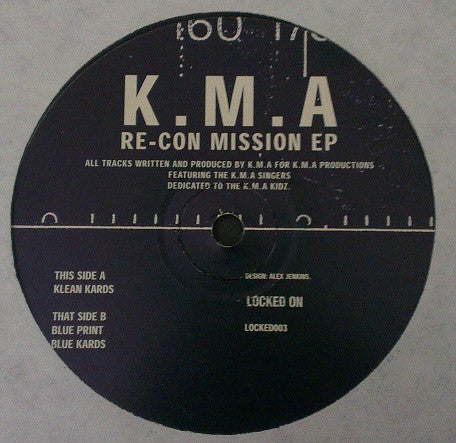 KMA Productions : Re-Con Mission EP (12", EP)