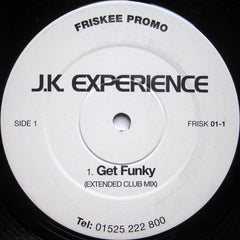 J.K. Experience : Get Funky (12", Promo)