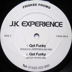 J.K. Experience : Get Funky (12", Promo)