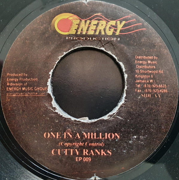 Cutty Ranks / Mr. Vegas : One In A Million / Two Hands Up (7")