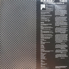 Bob James : Three (LP, Album, Gat)