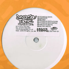Diversion Tactics : Dollars And Pence EP (12", EP, Promo, W/Lbl)