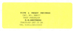 RB Brothers : Get It On EP (12", EP, TP, W/Lbl)