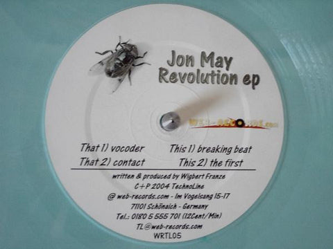 Jon May : Revolution EP (12", Tur)