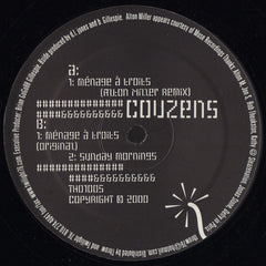 Couzens : Ménage À Troits (12")