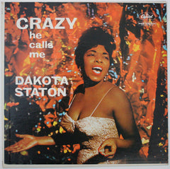 Dakota Staton : Crazy He Calls Me (LP, Album, Mono)