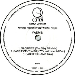 Yasmin (2) : Sacrifice (12", Promo)