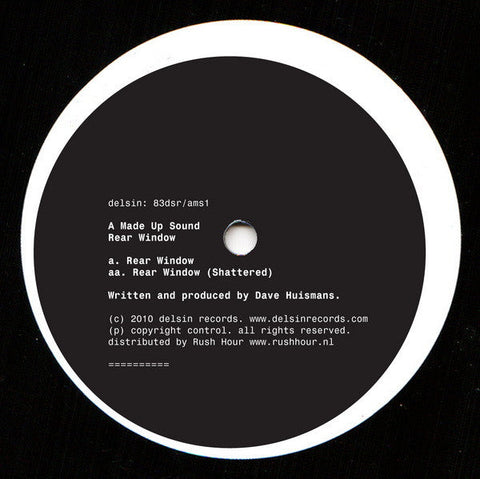 A Made Up Sound : Rear Window (12")