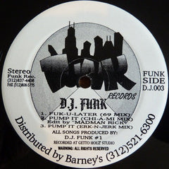D.J. Funk* : Psycho Funk EP  (12")