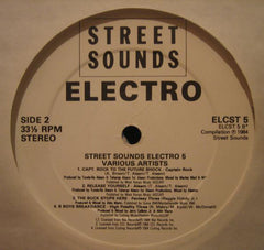 Various : Street Sounds Electro 5 (LP, Comp, Mixed)