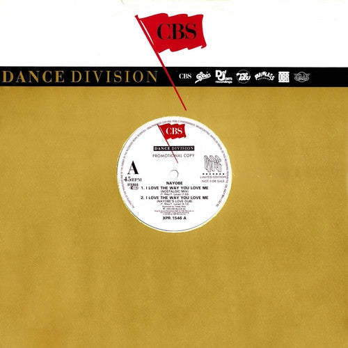 Nayobe : I Love The Way You Love Me (12", Ltd, Promo)
