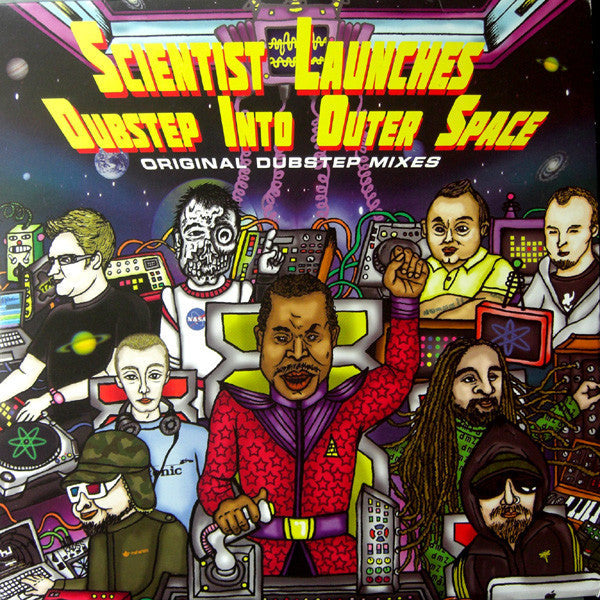 Various : Scientist Launches Dubstep Into Outer Space (Original Dubstep Mixes) (4x12", Comp)
