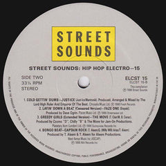 Various : Street Sounds Hip Hop Electro 15 (LP, Comp, Mixed + 7")