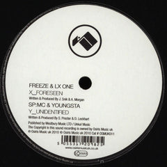 Freeze (20) & LX One / SP:MC & Youngsta : Foreseen / Unidentified (12")