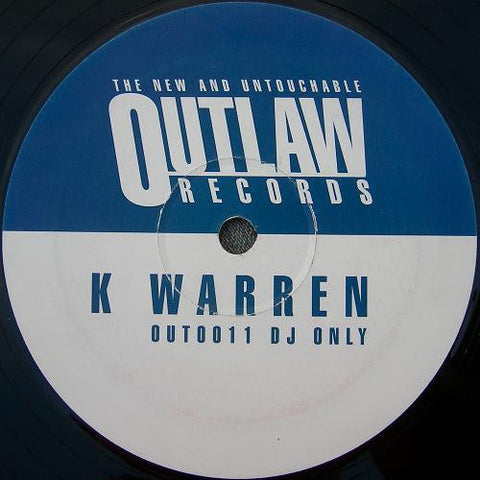 K-Warren : When I Close My Eyes (12", Promo)
