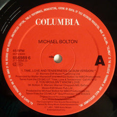 Michael Bolton : Time, Love And Tenderness (12")