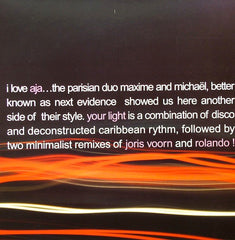 I Love Aja ! : Your Light (12")