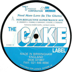 The Groove Corporation* & Bim Sherman : Need More Love (In The Ghetto) (12")