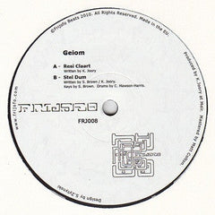 Geiom : Resi Claart / Stel Dum (12")