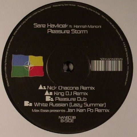 Jure Havlicek Feat Hannah Mancini : Pleasure Storm (12")