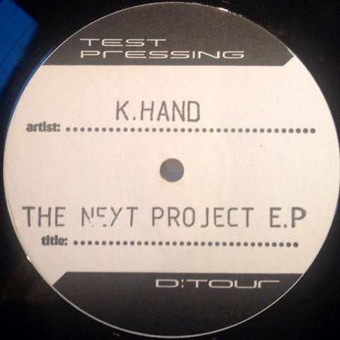 Kelli Hand : The Next Project EP (12", EP, Promo)