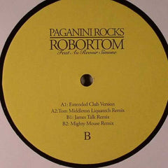 Robortom Feat. Au Revoir Simone : Paganini Rocks (12")