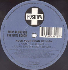 Boris Dlugosch Presents Booom* : Hold Your Head Up High (12")