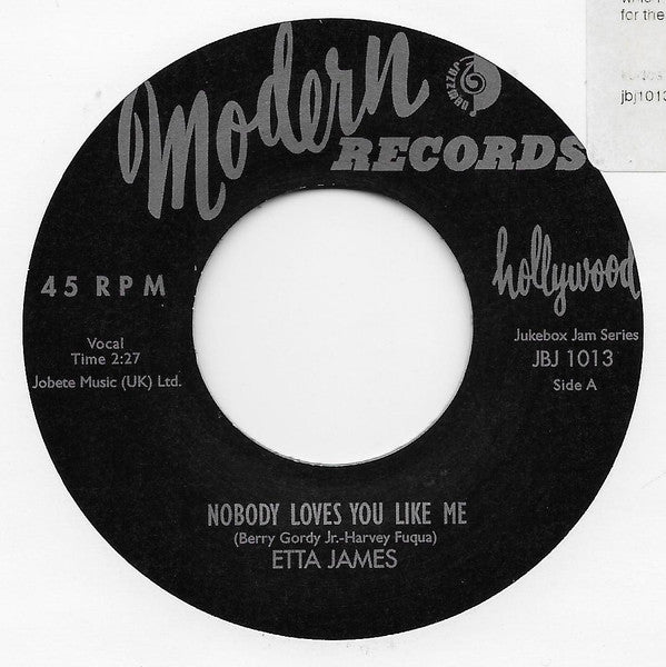 Etta James : Nobody Loves You Like Me / Tough Lover (Alternate Take) (7")