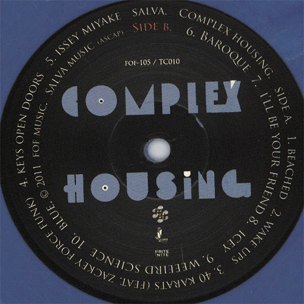 Paul Salva : Complex Housing (LP, Album, Blu)