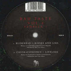 Blokhe4d : Bad Taste Vol.4 (Sampler 1) (12", Smplr)