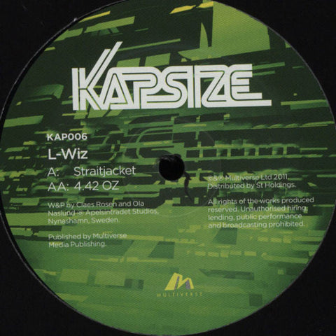 L-Wiz : Straitjacket / 4.42 OZ (12")