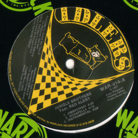 Jungle Brothers : Jimbrowski / Bragging And Boasting (12", RE)