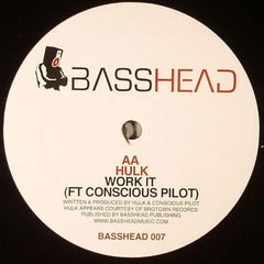 Hulk (6) : Booty Clap / Work It (12", EP)