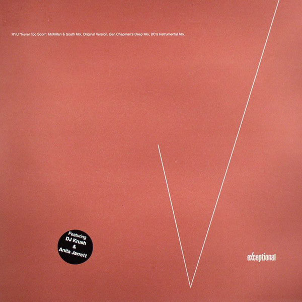 RYU : Never Too Soon (12", Single)