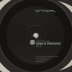 Seba & Paradox : The Light / As If (12")