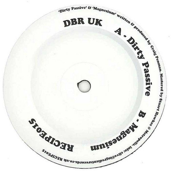 DBR UK : Dirty Passive / Magnesium (12")